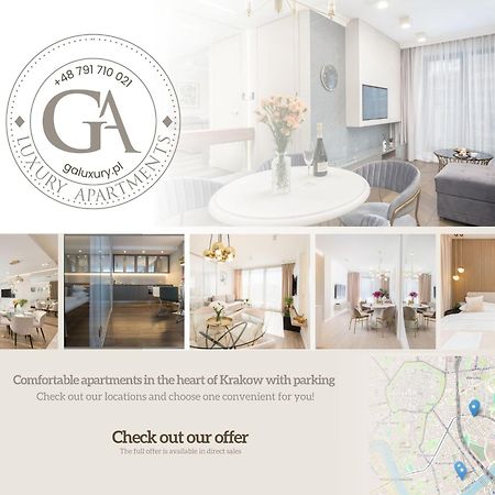 Ga Luxury Apartments G9 Krakow Luaran gambar